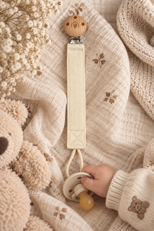 Attache-suce coton Blanc
