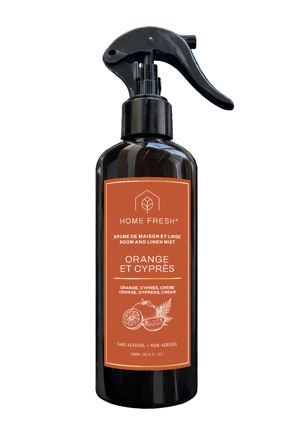 Brume Orange et Cyprès