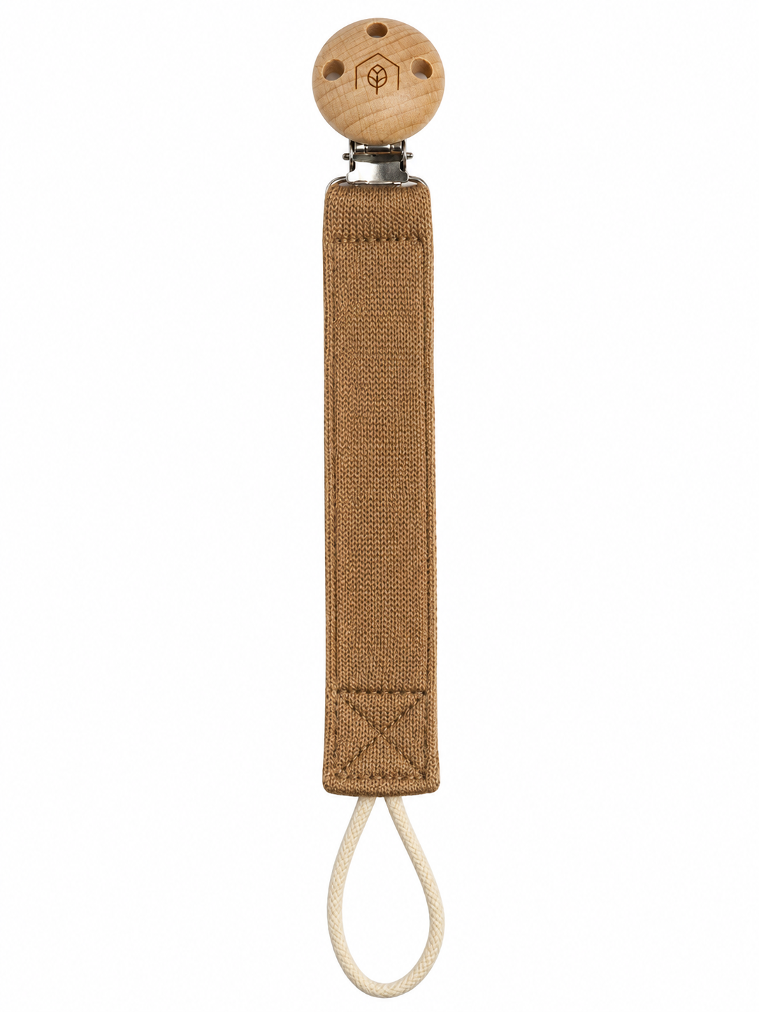 Attache-suce coton Marron
