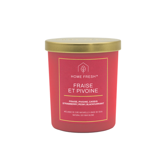 Fraise et Pivoine