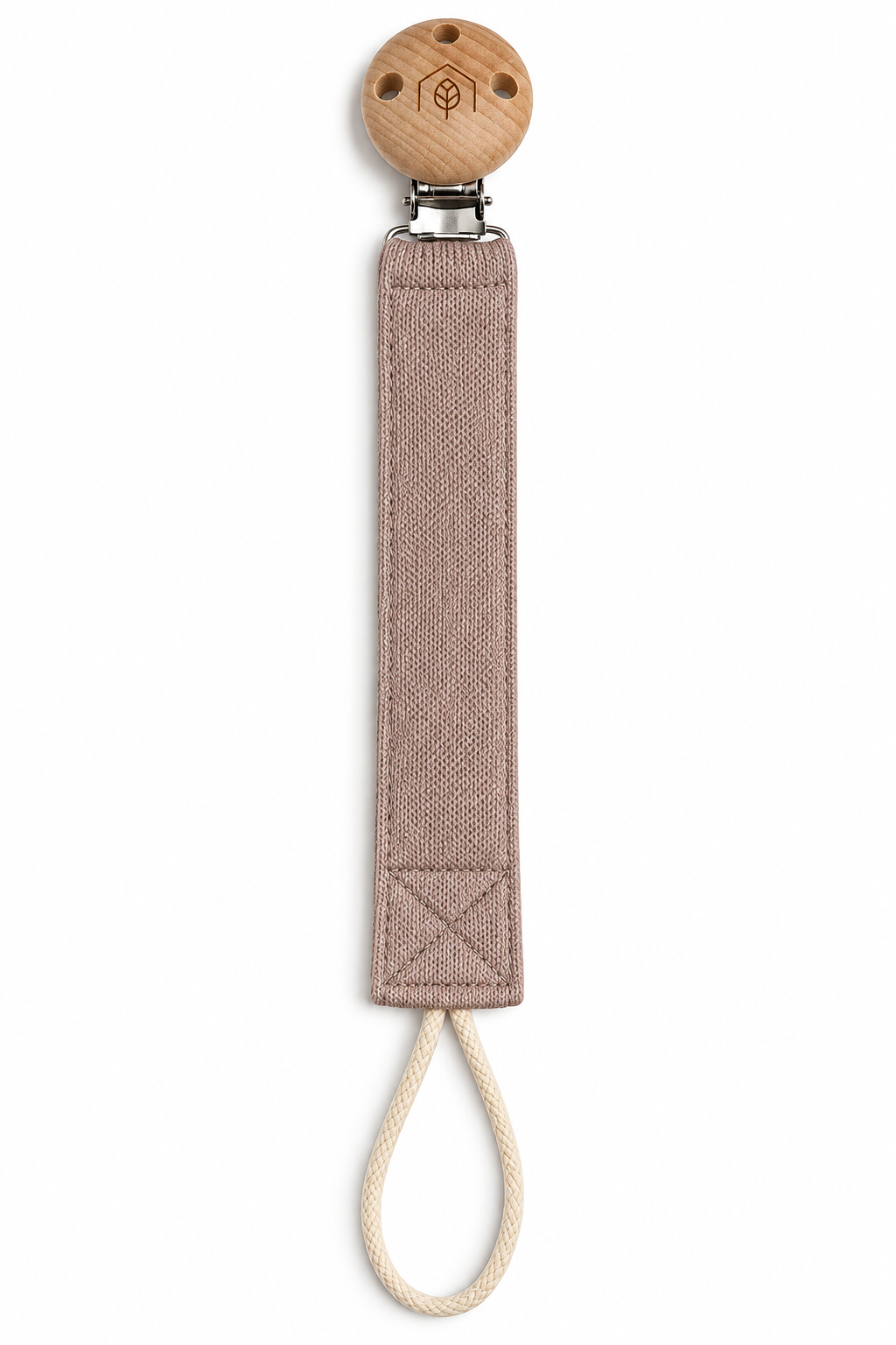 Attache-suce coton Lilas-antique