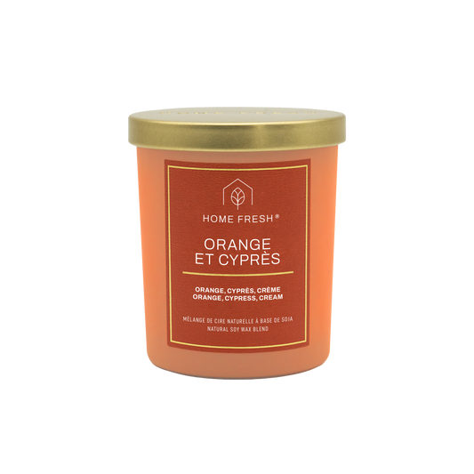 Orange et Cyprès