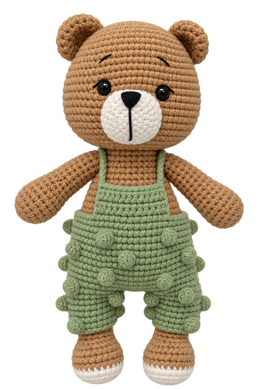 Peluche crochet - Basil