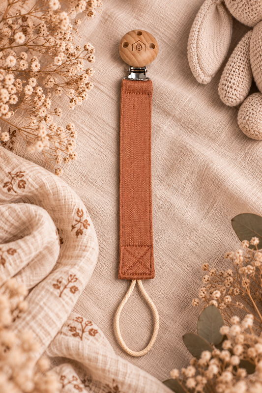 Attache-suce coton Vieux rose