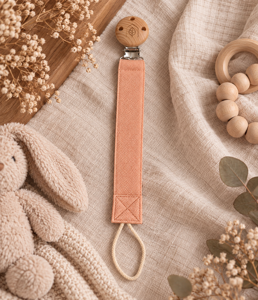 Attache-suce coton Rose clair